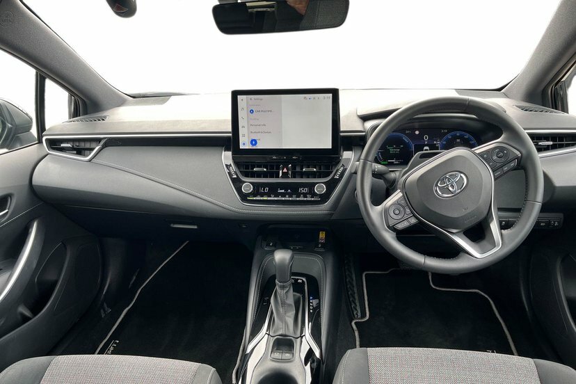 Toyota Corolla 1.8 Vvt-h Design Hatchback Hybrid Cvt Black #6