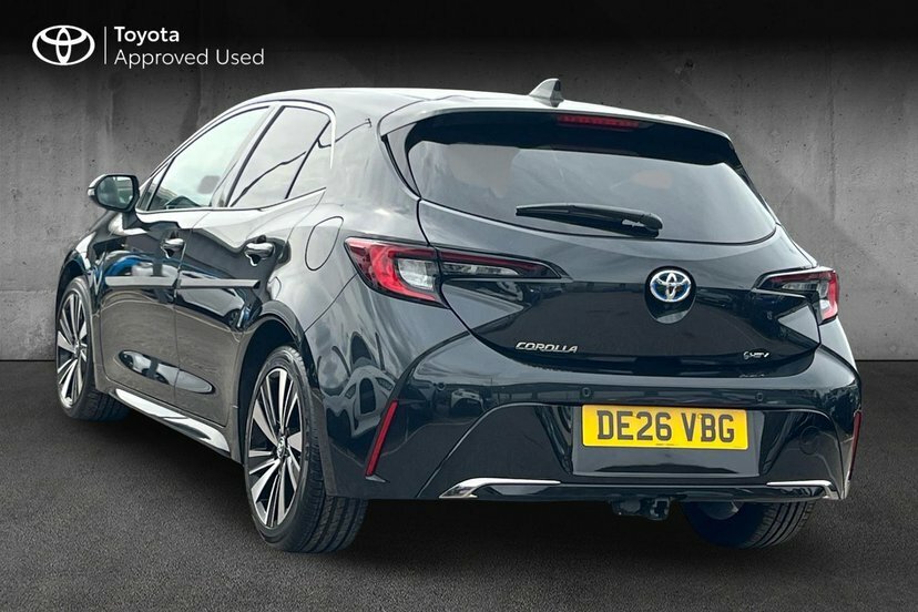 Toyota Corolla 1.8 Vvt-h Design Hatchback Hybrid Cvt Black #3