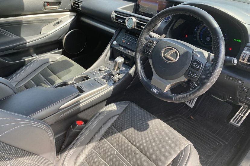 Lexus RC Rc 300H F Sport Cvt Silver #10