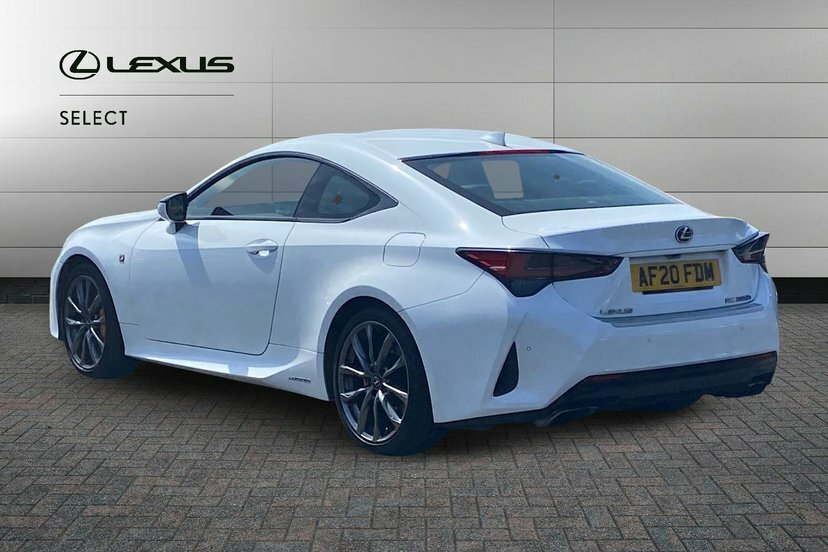 Lexus RC 2.5 300H F Sport Takumi Coupe Hybrid E- White #3