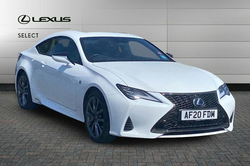 Lexus RC 2.5 300H F Sport Takumi Coupe Hybrid E- White