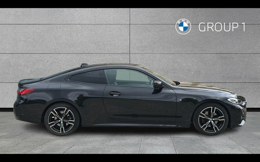 BMW 4 Series Gran Coupe 420D M Sport Coupe CK22LNC Black #3