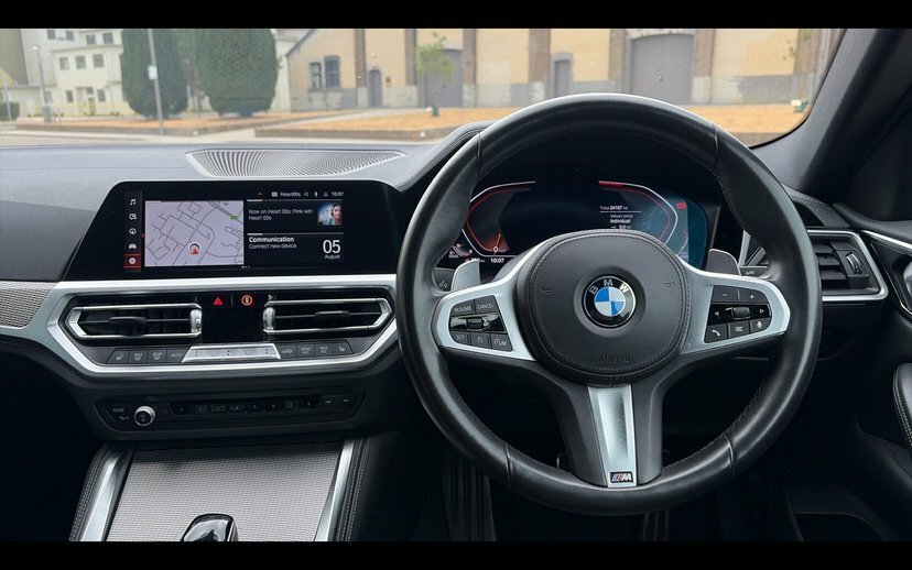 BMW 4 Series Gran Coupe 420D M Sport Coupe CK22LNC Black #5