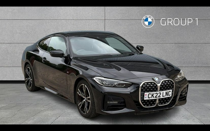 BMW 4 Series Gran Coupe 420D M Sport Coupe CK22LNC Black