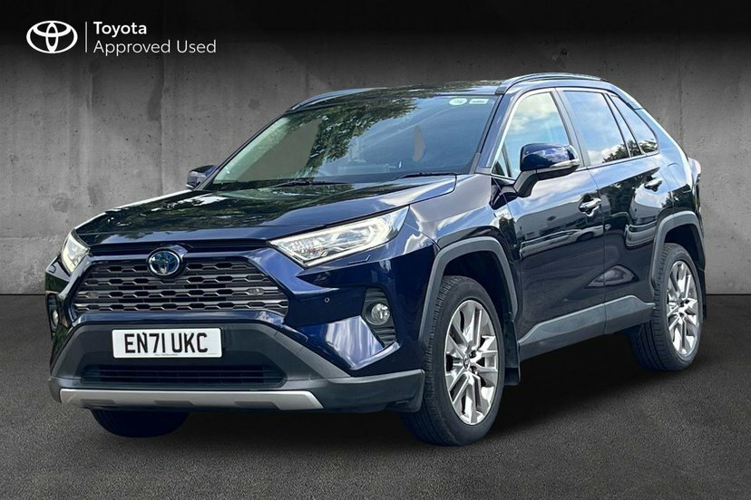 Toyota Rav 4 2.5 Vvt-h Gpf Excel Suv Hybrid Cvt 4Wd EN71UKC Blue #3