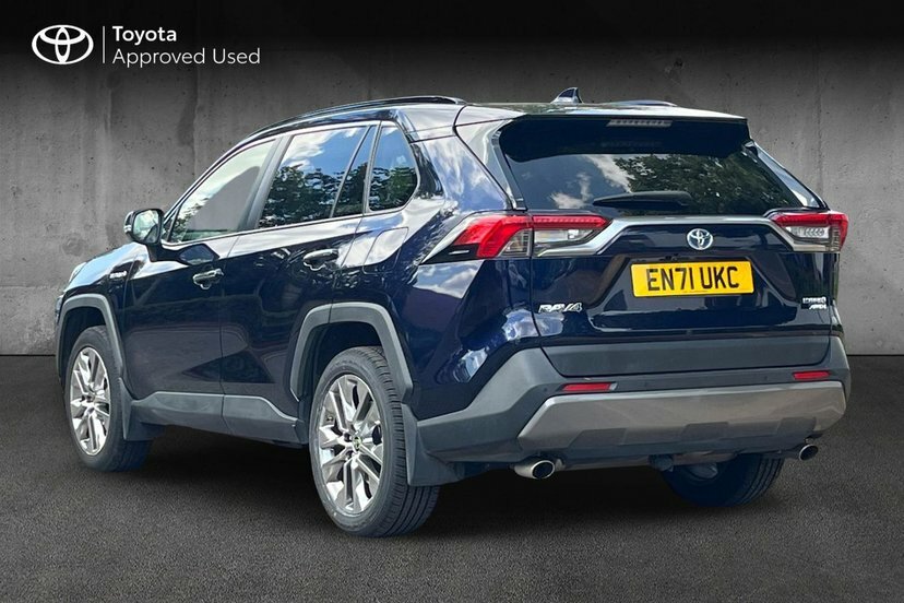 Toyota Rav 4 2.5 Vvt-h Gpf Excel Suv Hybrid Cvt 4Wd EN71UKC Blue #4