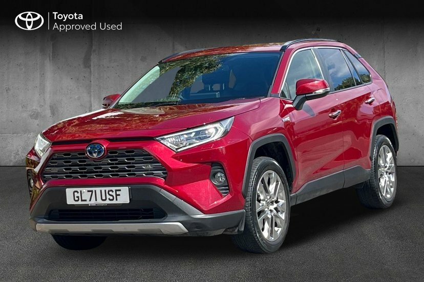 Toyota Rav 4 2.5 Vvt-h Gpf Excel Suv Hybrid Cvt 4Wd Red #3