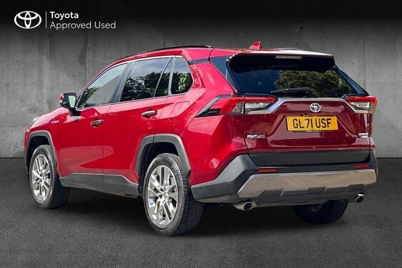 Toyota Rav 4 2.5 Vvt-h Gpf Excel Suv Hybrid Cvt 4Wd Red #4