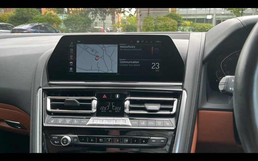 BMW 8 Series Gran Coupe 840I Sdrive Black #8