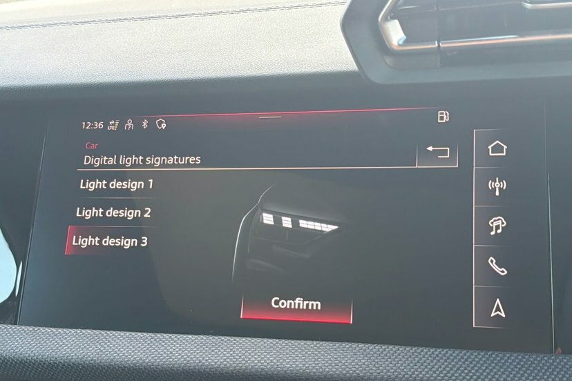 Audi A3 1.5 Tfsi 35 Black Edition Saloon Blue #65