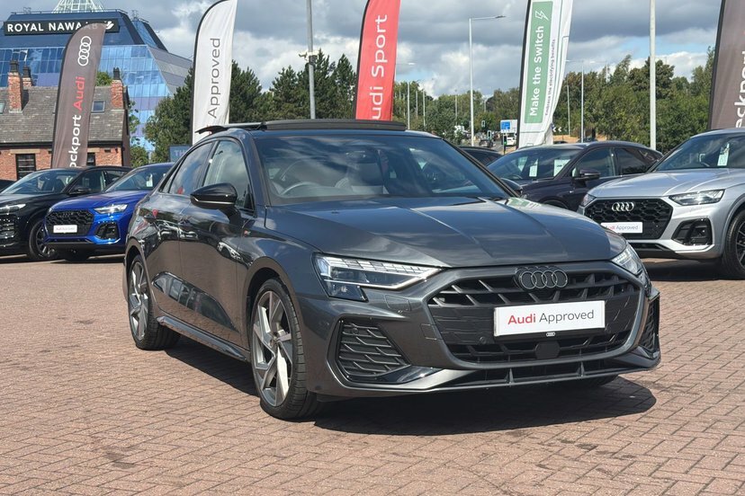 Audi A3 1.5 Tfsi 35 Black Edition Saloon Blue #13