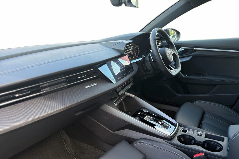 Audi A3 1.5 Tfsi Black Edition Saloon S Tronic Grey #2