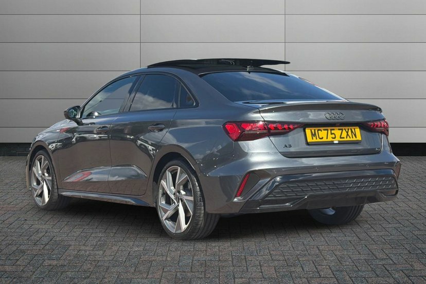 Audi A3 1.5 Tfsi Black Edition Saloon S Tronic Grey #3