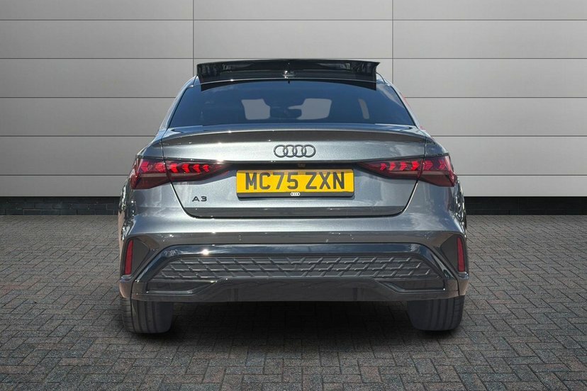 Audi A3 1.5 Tfsi 35 Black Edition Saloon Blue #11