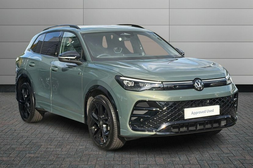 Volkswagen Tiguan 1.5 Etsi Mhev R-line Suv Hybrid Dsg 15 Green