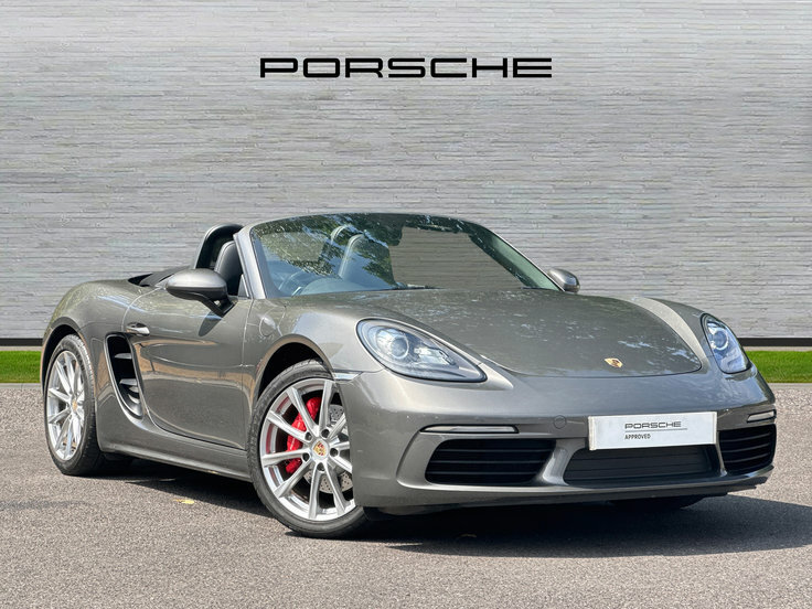 Porsche 718 Boxster 2.5T S Convertible Pdk 350 Ps Grey