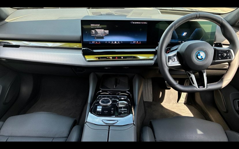 BMW 5 Series 550E Xdrive M Sport Saloon Grey #4
