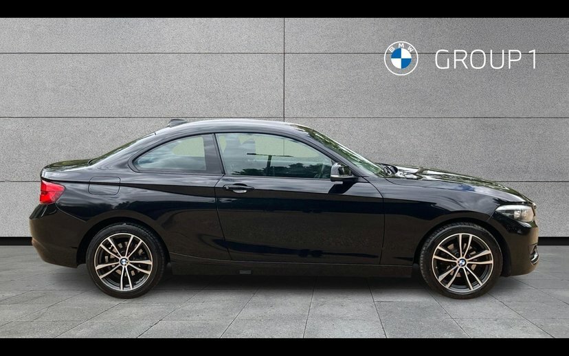 BMW 2 Series Gran Coupe 218D Sport Coupe Black #3