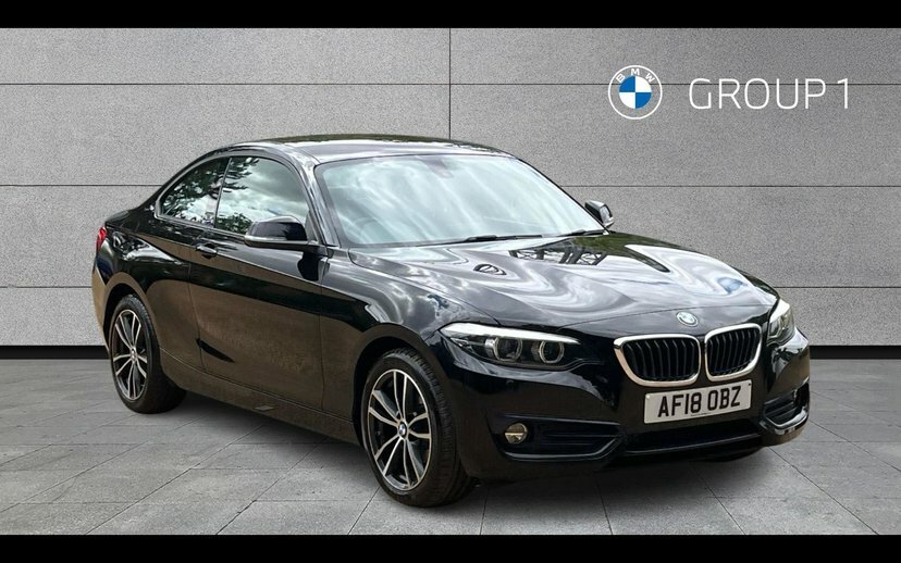 BMW 2 Series Gran Coupe 218D Sport Coupe Black