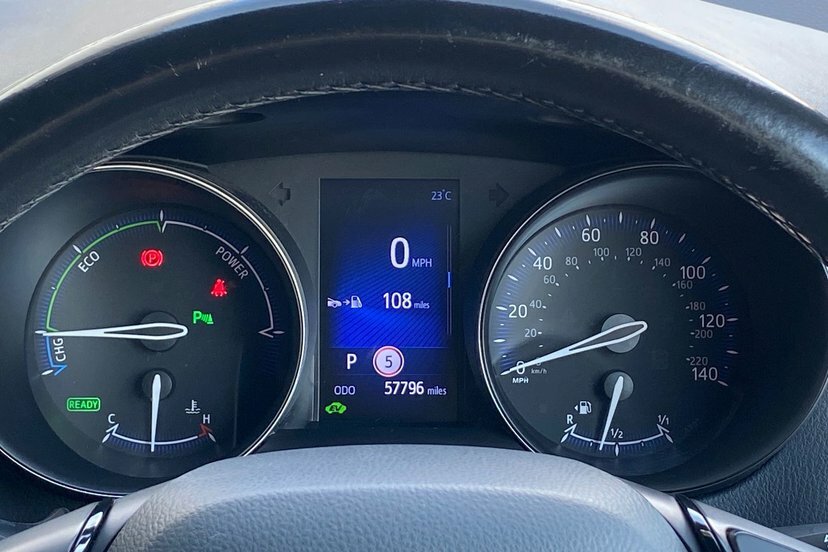 Toyota C-Hr C-hr-dynamic Hev Cvt Silver #9