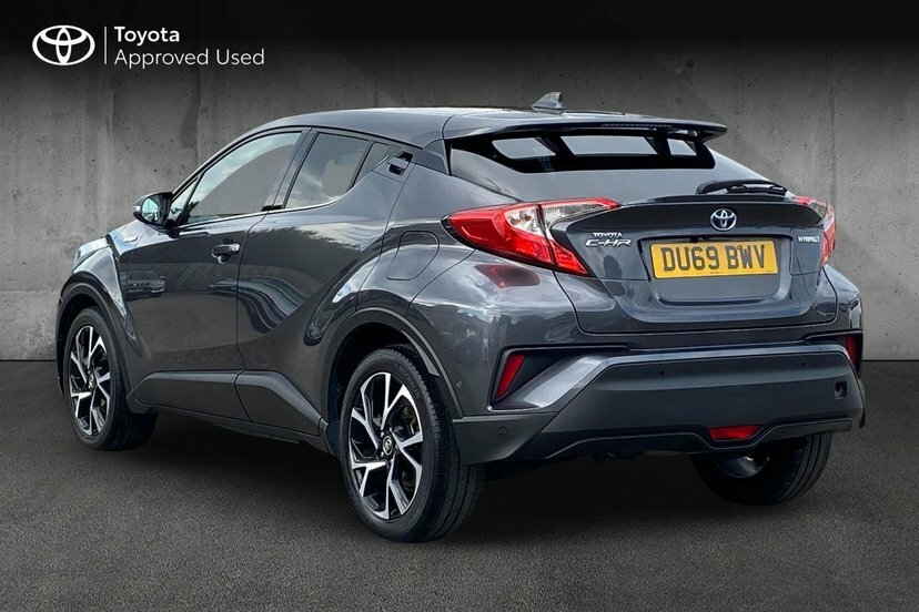 Toyota C-Hr 1.8 Vvt-h Design Suv Hybrid Cvt 122 Ps Grey #4