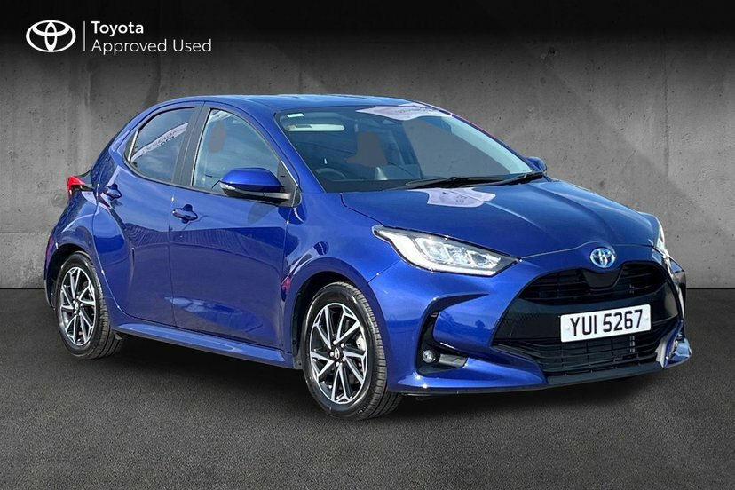 Toyota Yaris 1.5 Vvt-h Design Hatchback Hybrid E-cvt Blue