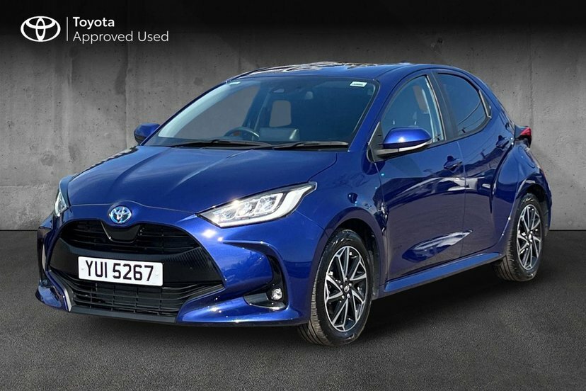 Toyota Yaris 1.5 Vvt-h Design Hatchback Hybrid E-cvt Blue #3