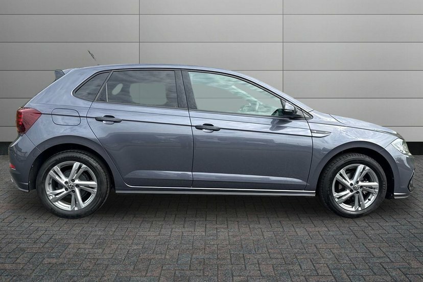 Volkswagen Polo 1.0 Tsi R-line Hatchback 95 Ps Grey #4