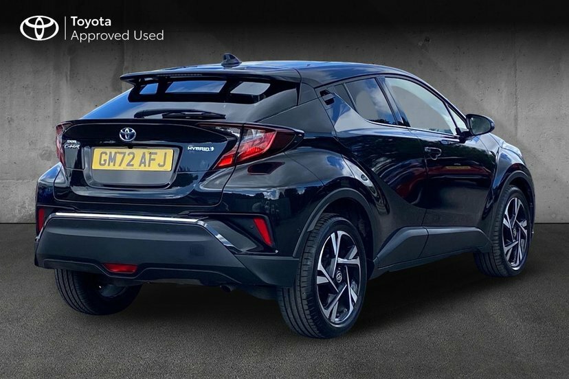 Toyota C-Hr 1.8 Vvt-h Gpf Design Suv Hybrid Cvt 12 GM72AFJ Black #2