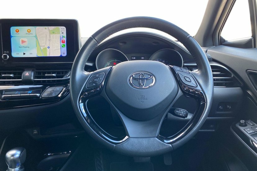 Toyota C-Hr 1.8 Vvt-h Gpf Design Suv Hybrid Cvt 12 GM72AFJ Black #6