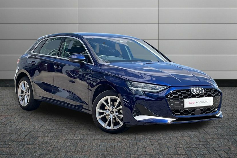Audi A3 1.5 Tfsi 35 Sport Sportback S Tronic 1 Blue