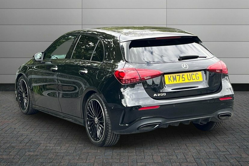 Mercedes-Benz A Class 1.3 A200h Mhev Amg Line Premium Plus Hatchback 5 Black #2