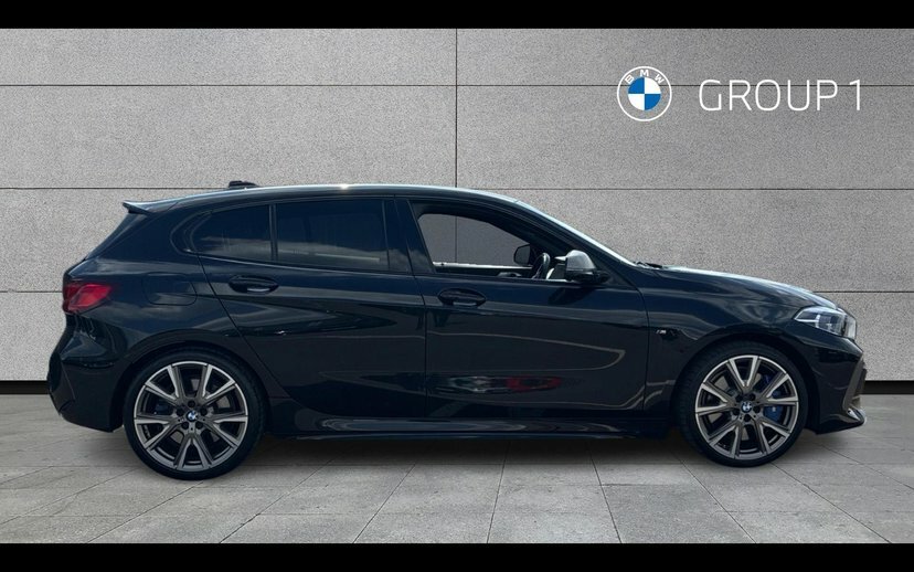 BMW 1 Series M135i Xdrive Black #3