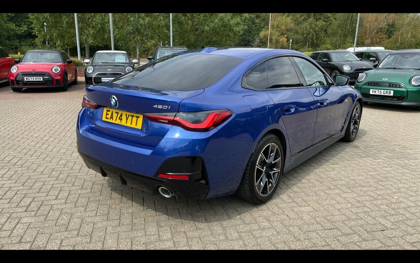 BMW 4 Series Gran Coupe 420I M Sport Black #24