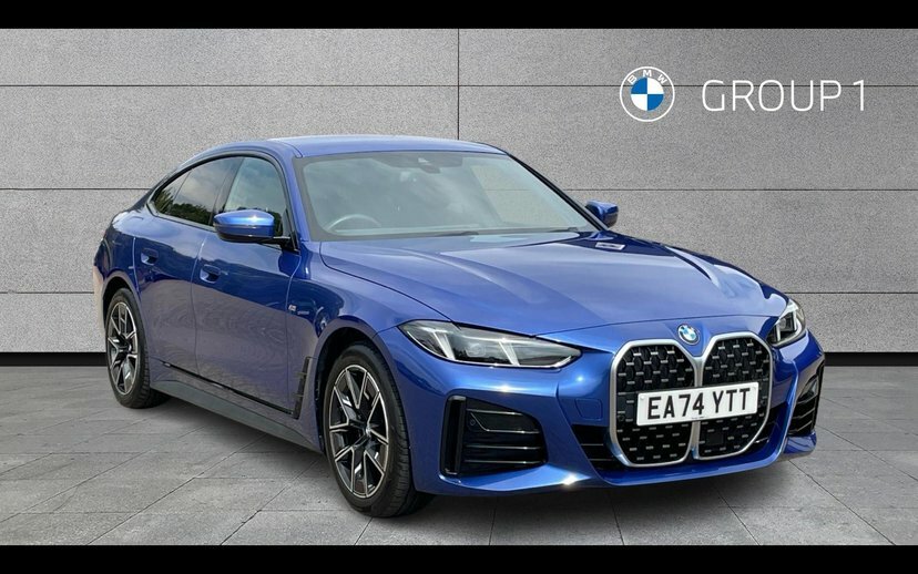 BMW 4 Series Gran Coupe 420I M Sport Gran Coupe Blue