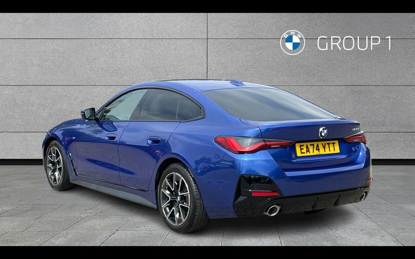 BMW 4 Series Gran Coupe 420I M Sport Gran Coupe Blue #2