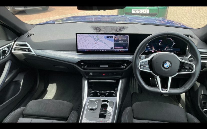 BMW 4 Series Gran Coupe 420I M Sport Gran Coupe Blue #4