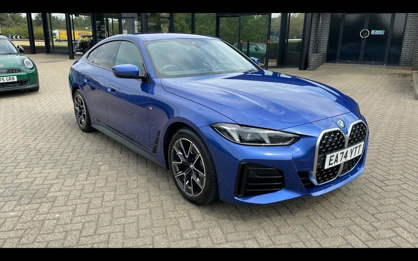 BMW 4 Series Gran Coupe 420I M Sport Black #32