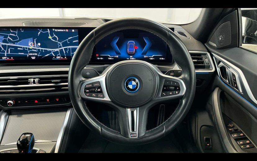 BMW i4 I4 M50 Black #5