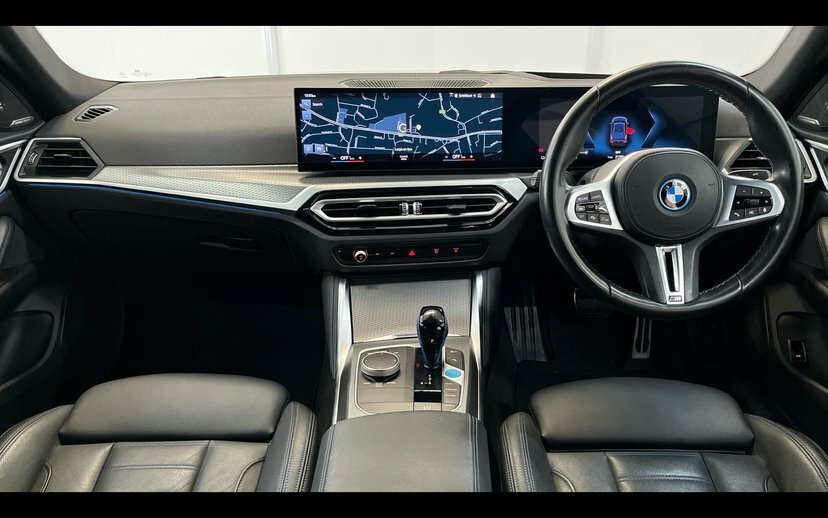 BMW i4 I4 M50 Black #4