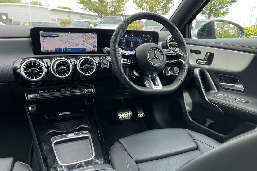 Mercedes-Benz A Class 1.3 A200h Mhev Amg Line Executive Saloon Pet Black #34