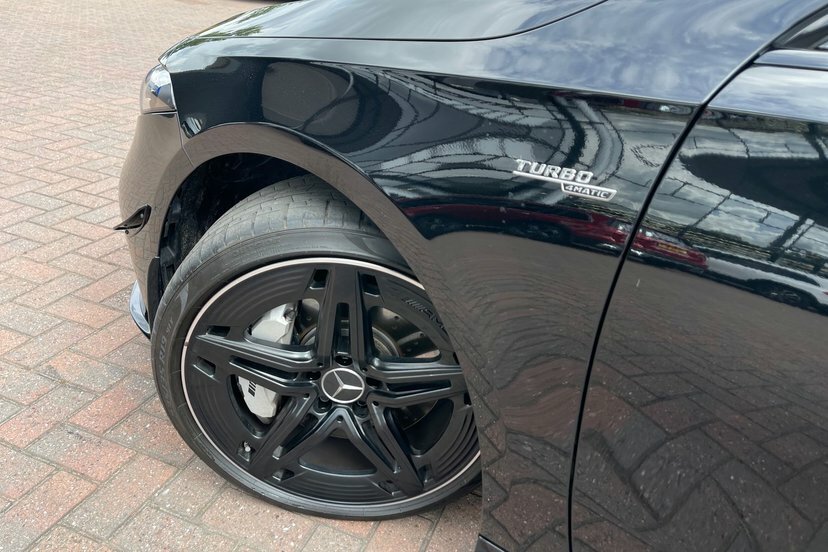 Mercedes-Benz A Class 1.3 A200h Mhev Amg Line Executive Saloon Pet Black #48
