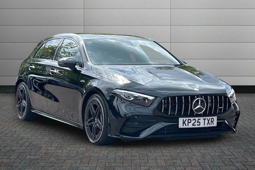 Mercedes-Benz A Class 2.0 A35h Mhev Amg Premium Plus Hatchback Pet Black
