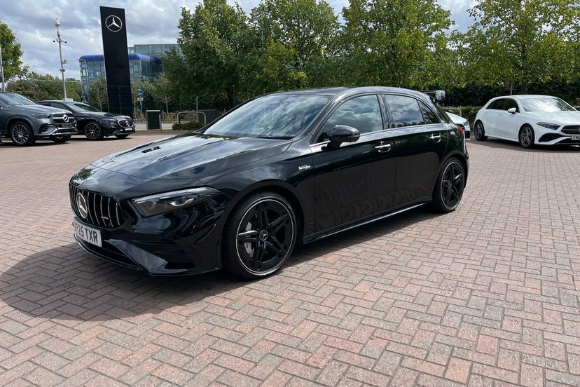Mercedes-Benz A Class 1.3 A200h Mhev Amg Line Executive Saloon Pet Black #28