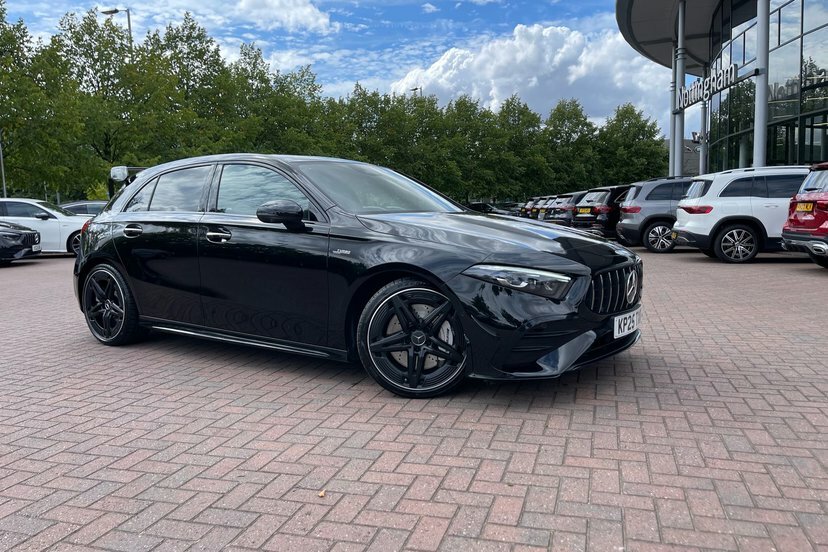 Mercedes-Benz A Class 1.3 A200h Mhev Amg Line Executive Saloon Pet Black #42