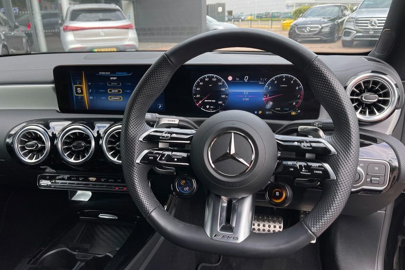 Mercedes-Benz A Class 1.3 A200h Mhev Amg Line Executive Saloon Pet Black #20