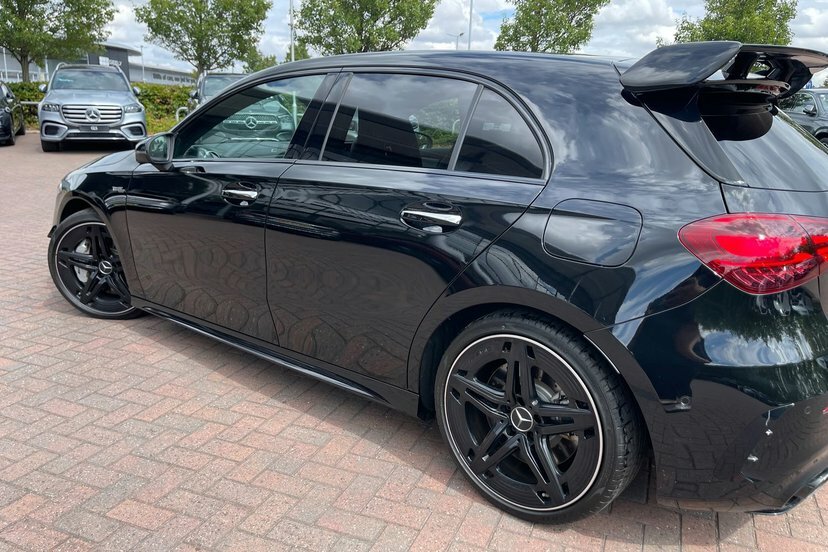 Mercedes-Benz A Class 1.3 A200h Mhev Amg Line Executive Saloon Pet Black #47