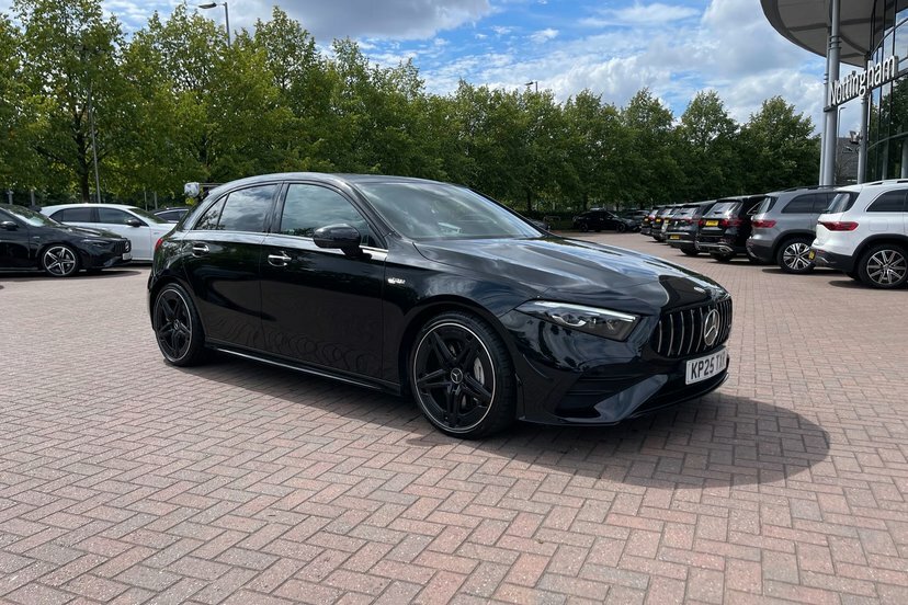 Mercedes-Benz A Class 1.3 A200h Mhev Amg Line Executive Saloon Pet Black #25