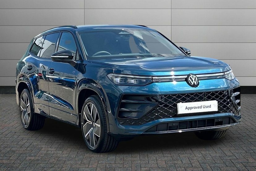 Volkswagen Tayron 1.5 Etsi Mhev R-line Suv Hybrid Dsg 15 Blue