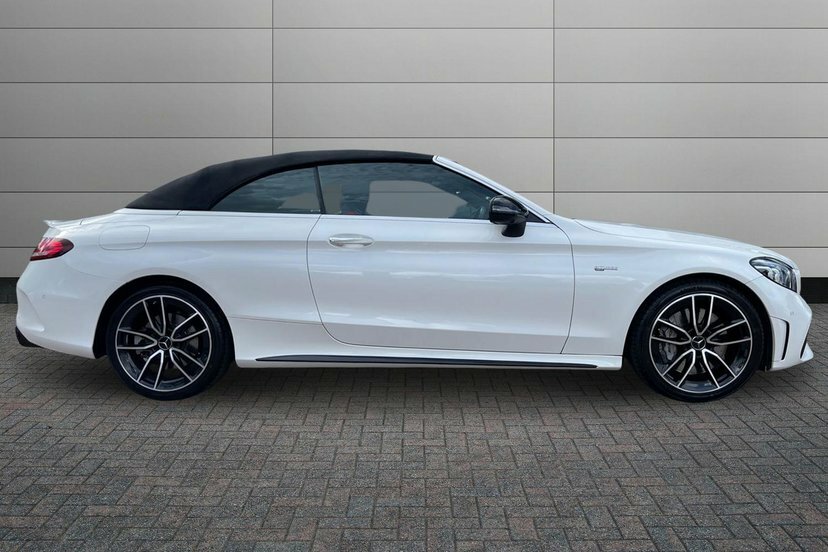 Mercedes-Benz C Class 3.0 C43 V6 Amg Night Edition Premium Plus Cabrio White #3